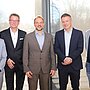 Geballte Rheumakompetenz beim 29. Advents-Symposium im St. Josef-Stift (v.l.): Prof. em. Dr. Matthias Schneider, Dr. Kathryn Hassel, Dr. Ansgar Platte, PD. Dr. Peter Korsten, PD Dr. Daniel Windschall, Dr. Johannes Hornig und Dr. Anton Hospach.