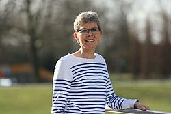 Beate Keller zog sich bei Glatteis einen Wirbelbruch zu und konnte sofort im St. Josef-Stift operativ versorgt werden.