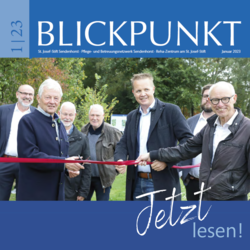 Neuer BLICKPUNKT - Jetzt online aktuelle Nachrichten aus dem St. Josef-Stift Sendenhorst und den Einrichtungen lesen.