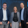 Dr. Frank Horst, Chefarzt der Klinik für Orthopädie und Traumatologie, Dr. Heike Horst, Therapieleitung Reha-Zentrum, sowie Dr. Matthias Boschin, Chefarzt der Klinik für Anästhesie und Intensivmedizin.